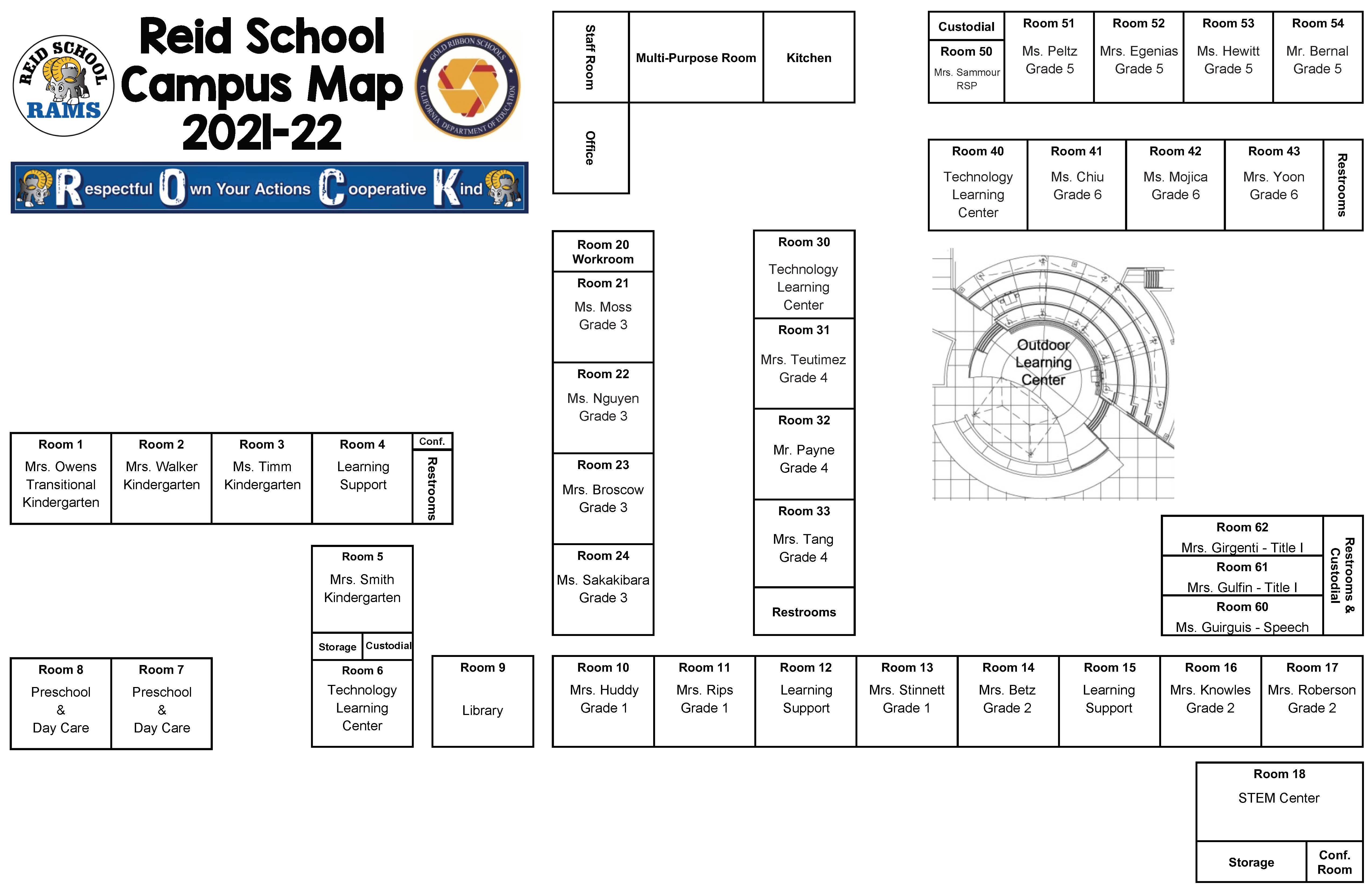 Savanna School District Campus Map